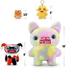 Fuggler x DC by ZURU Funny Ugly Monster Plush Collectible Toy - Harley Quinn, kids soft toy