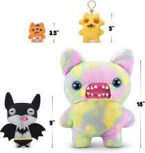 Fuggler x DC by ZURU Funny Ugly Monster Plush Collectible Toy - Batman, kids soft toy