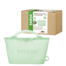 Haakaa Multipurpose Steamer & Steriliser Bag  Art.UTE105-LE Lime Multipurpose Steamer & Steriliser Bag,900ml