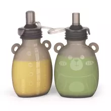 Haakaa Happy Bear Silicone Goody Pouch Art.MHK163