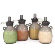 Haakaa Happy Bear Silicone Goody Pouch Art.MHK168