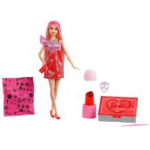 Barbie® Party Unboxed Reveal Glamuuripeo nukk punases kleidis