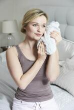 Warmies - Heatable Bottle - Marshmallow Grey