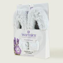 Warmies - Heatable Slippers - Grey Marshmallow