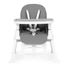 EcoToys Chair Art.263215 Grey High Chair for Children 3-in-1 Foldable