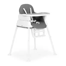 EcoToys Chair Art.263215 Grey High Chair for Children 3-in-1 Foldable