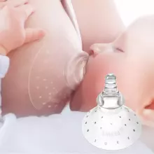 Haakaa  Nipple Shield - Nipple Teat (Round Base) Art.MHK037