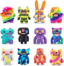 Fuggler Laboratory Misfits by ZURU Smieklīga, neglīta briesmoņa plīša kolekcijas rotaļlieta - Munch Munch - daudzkrāsains, bērnu mīkstā rotaļlieta