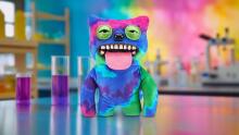 Fuggler Laboratory Misfits by ZURU Funny Ugly Monster Plush Collectible Toy - Sir Belch - multicolour, kids soft toy