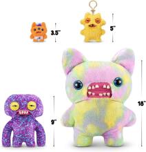 Fuggler Fugg Stars 23 cm Plush Toy (Fleeting Fartlet) Art.263415   Funny Ugly Monster Plush Collectible Toy -  - multicolour, kids soft toy