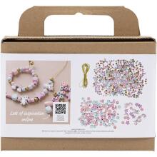 Creative Jewelry Making Kit, Pastel Colors
