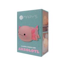 MARY'S MW61489 Lampka nocna LED Aksolotl różowy