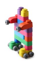Gerardo's Toys Art.264141 Set of soft cubes, 33 pcs.