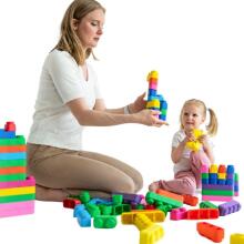 Gerardo's Toys Art.264141 Set of soft cubes, 33 pcs.