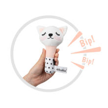 A0705 SQUEAKY TOY KITTY
