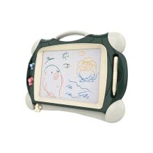 WOOPIE Magnetic Drawing Board Colorful + 2 Stamps Green