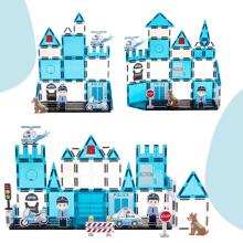 WOOPIE Magnetic 3D Blocks Police Station Set 42pcs