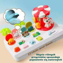 WOOPIE Pop Up Animal Toy Interactive Carousel