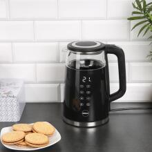 Cordless Electric Kettle Travel 2200W 1.7L Rotating Black