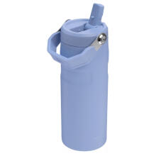 Thermos bottle with straw The IceFlow Bottle Flip Straw 2.0 0.7L hydrangea blue