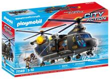 PLAYMOBIL CITY ACTION Tactical Unit спасательный самолет 71149