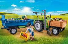 PLAYMOBIL Tractor with trailer 71249