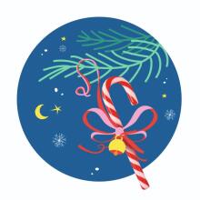 Magic Moments SF - Candy cane 14g. 2 assorted