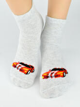 NOVITI SB009-B-02 Cotton ABS Socks with Silicone for Boys 15/18