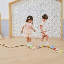 VIGA Wooden Balance Beam Modular Sensory Path