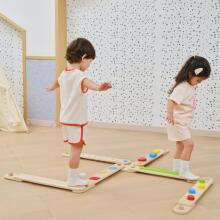 VIGA Wooden Balance Beam Modular Sensory Path