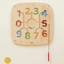 VIGA Wooden Sensory Manipulative Board Counting Sorter