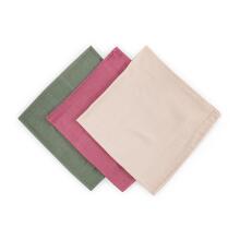 PETITE&MARS 415369 Set of Bamboo Muslin Diapers 3 pcs 68x68 cm Botanic Tones