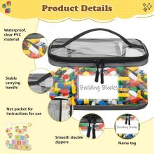 Storage Bag Toy  Art.265277 8 Toy Storage Bags with Name Label and Instructions Bag