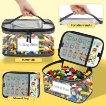 Storage Bag Toy  Art.265277 8 Toy Storage Bags with Name Label and Instructions Bag