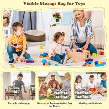 Storage Bag Toy  Art.265277 8 Toy Storage Bags with Name Label and Instructions Bag