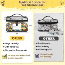 Storage Bag Toy  Art.265277 8 Toy Storage Bags with Name Label and Instructions Bag