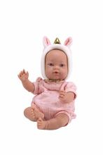 Arias Baby with Unicorn Hat, 28 cm