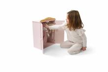 Arias Doll Wardrobe with Hangers, Nature