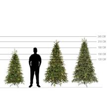 Artificial Christmas Tree Springos CT0205, Natural Fir