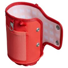 Carrying case for thermo mug with straw The All-Day Quencher Carry-All 1.18L coral red-orange