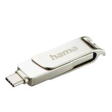 Hama 00182492 C-Rotate Pro 256GB USB 3.0 silver