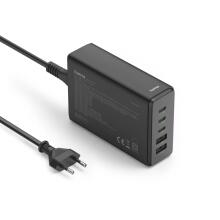 Hama 00201978 Charging Station With 3xUSB-C/2xUSB-A 140 W Black