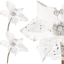 Christmas Decoration "Poinsettia" Springos CA0799, 24×15 cm