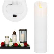 LED candle Springos HA7556, 17.5 x 5 cm