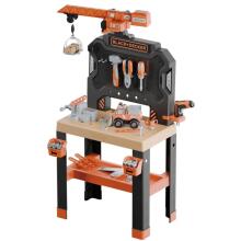 SMOBY Workshop with Crane Black+Decker Bricolo Builder