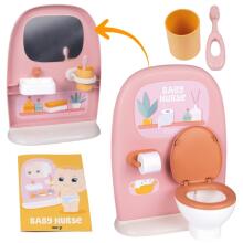 SMOBY Baby Nurse - Divpusējā tualete lellēm 42 cm