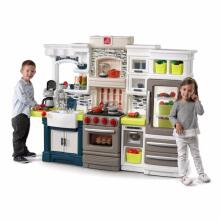 STEP2 Stylish Kitchen for Kids Elegant Edge with Accessories