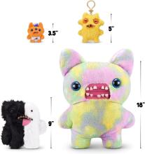 Fuggler & Spongebob Black White Misfit Monsters Art.266448  Funny Ugly Monster 23 cm