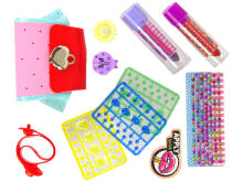 Colorful Makeup and Jewelry Set