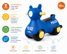 Bo Jumping Police Art.266667 Jumping animal